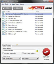 Need4 Audio Converter screenshot